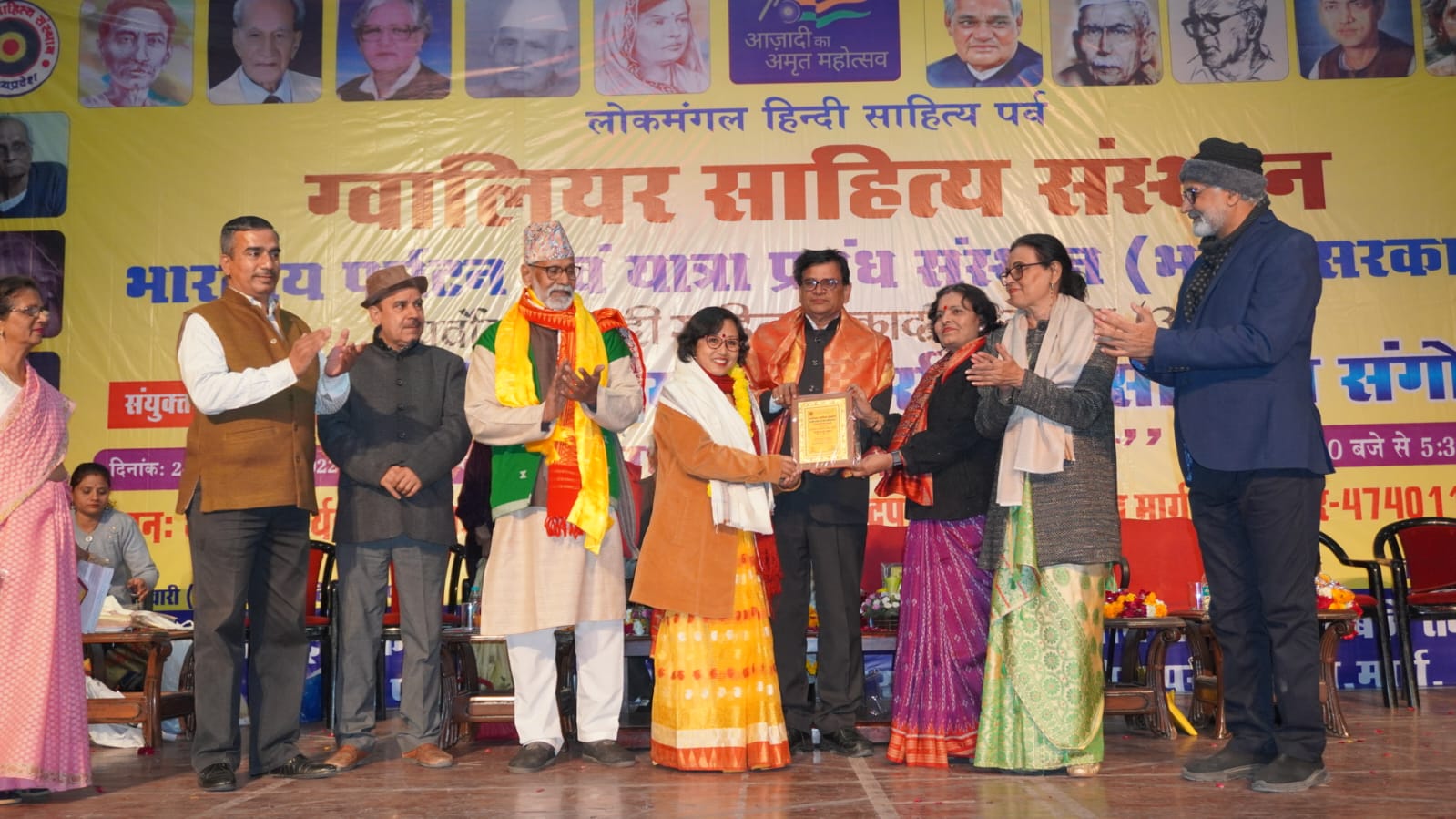 litterateurs’ role was crucial in getting freedom: Prof. Hemant Sharma litterateurs’ role was crucial in getting freedom: Prof. Hemant Sharma