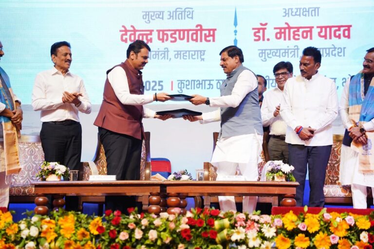 Water security boost: Madhya Pradesh, Maharashtra ink landmark ‘Tapi Basin Mega Recharge Project’ pact